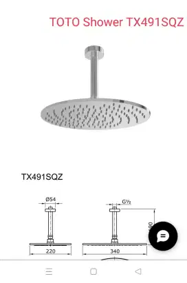 Toto Shower TX491SQZ