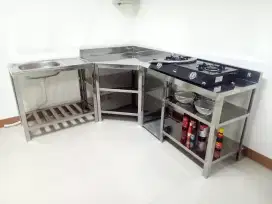 MEJA DAPUR STAINLESS