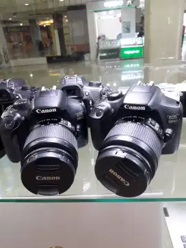 Canon eos 1300D kit 18-55mm wifi 2nd display mulus lengkap ori dslr