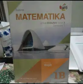 Buku Matematika SMA MA kelas X (1B) bekas