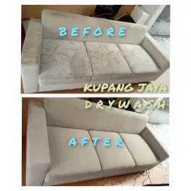 Cuci sofa, springbed, jok mobil, karpet Surabaya