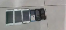 Hp masih pada hidup semuanya . Cuma engga ada baterai nya aja deh yaa