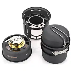 alocs 7 in kompor gas alcohol  stave portable untuk camping