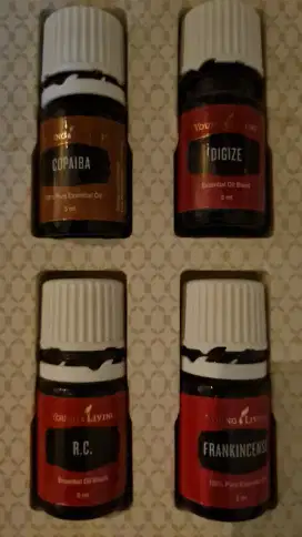 Young living+ essential 5 sdh terpakai