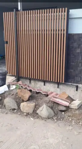 Pintu dorong mitip biasa