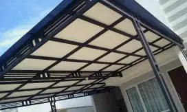 Kanopi minimalis, kanopi modern, kanopi mewah