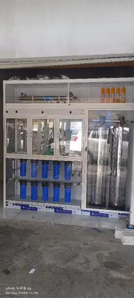 Mesin filter air isi ulang bio