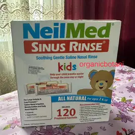 Neilmed Sinus Rinse Kids (Untuk ANAK) Isi 120 Premixeds Sachets.