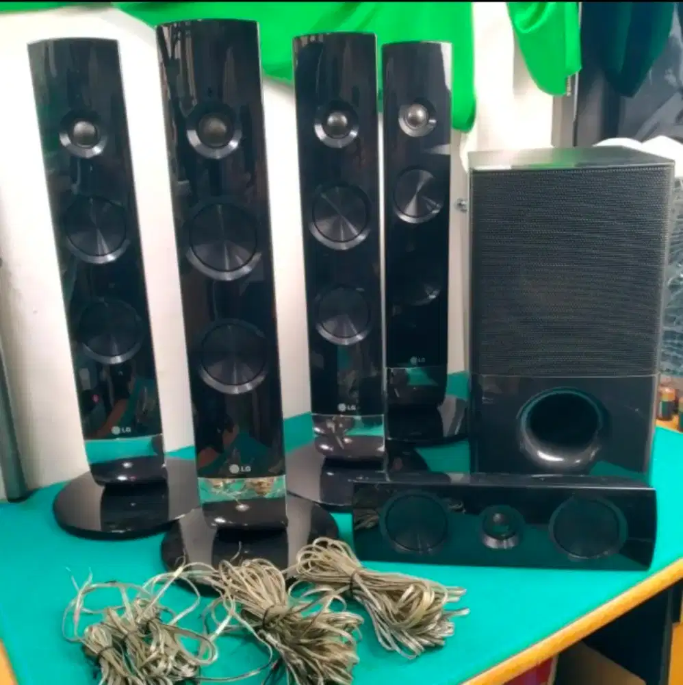5.1ch Passive Speaker 5-buah Buat LG HT806TM *Jual Speaker set Only!*