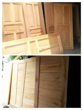 Daun pintu mahoni