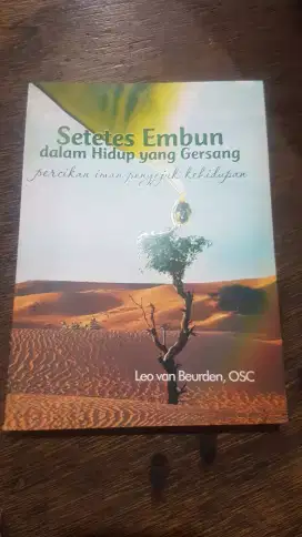 Jual : Buku SETETES EMBUN DALAM HIDUP YANG GERSANG