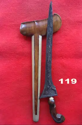 Keris Tilam Upih Sumsun Buron Tuban Pajajaran Kode 119