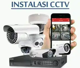 Instalasi CCTV HILOOK paket murah bisa online ke android/HP full HD