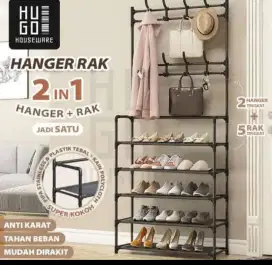 Rak.Hanger Portable 2 in 1