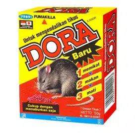 Racun tikus dora hama rumah