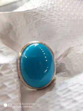 cincin batu pirus polos natural HQ
