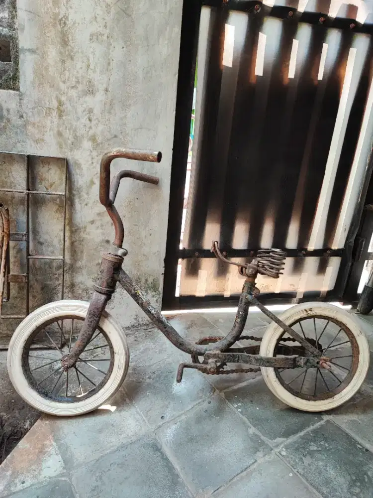 Sepeda Anak Ukuran 12 Vintage Ark Swan Made in Japan 1970s