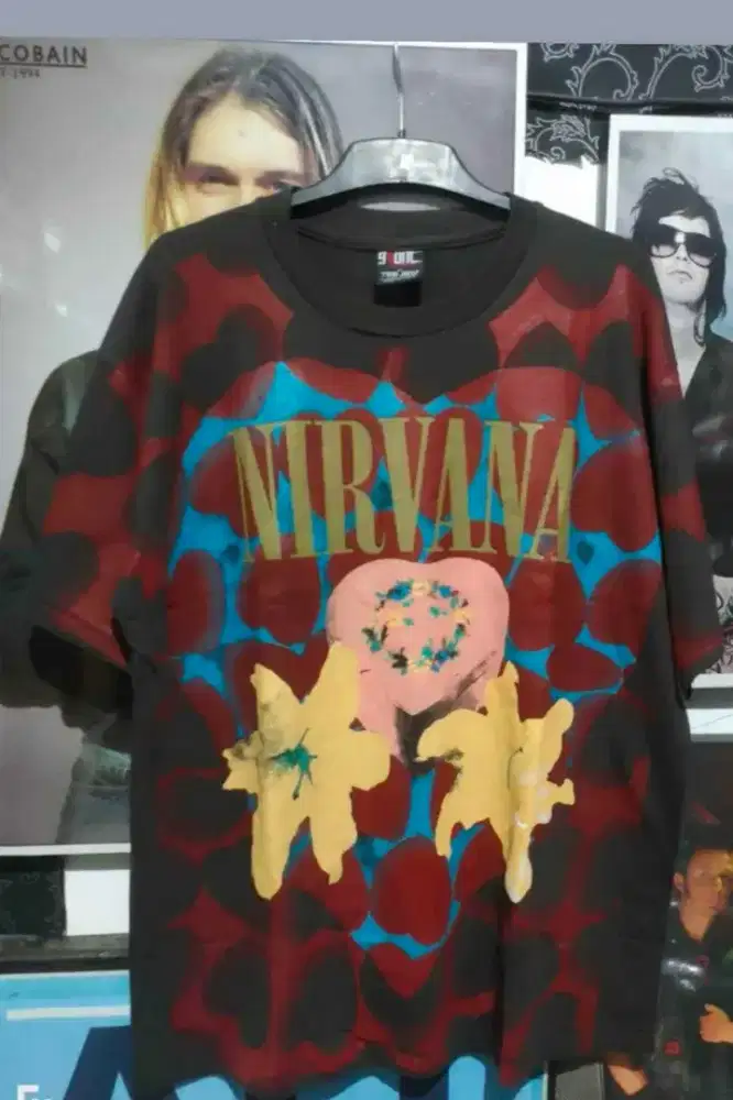 Kaos/T-shirt NIRVANA Vintage , Single Stitch , Single Piece , Ori USA
