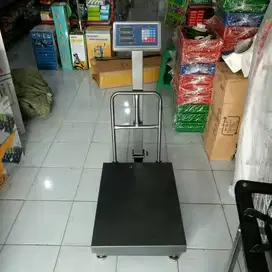 Timbangan Digital 500 kg Dua Layar Bahan Kuat