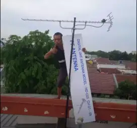 Pasang instalasi antena tv