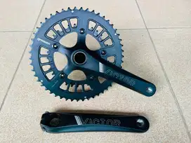 Crankset vicktor prowheel 50-34 T