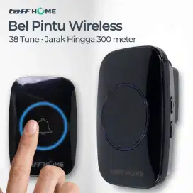 TAFFHOME bell pintu werelles remote doorbell 38tune 1pcs receiver