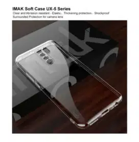 Case Premium REDMI 9 Transparant Clear TPU 2mm with Protection Camera