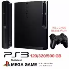 PS3 SLIM HDD 120/250/500 GB FULL GAME PROMO