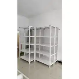 Rak besi gudang
