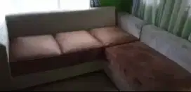 Perbaikan sofa ganti kulitdan bahan kain