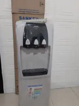 Dispenser Sanken HWD 772SH Black White Edition Galon Atas Super Hot