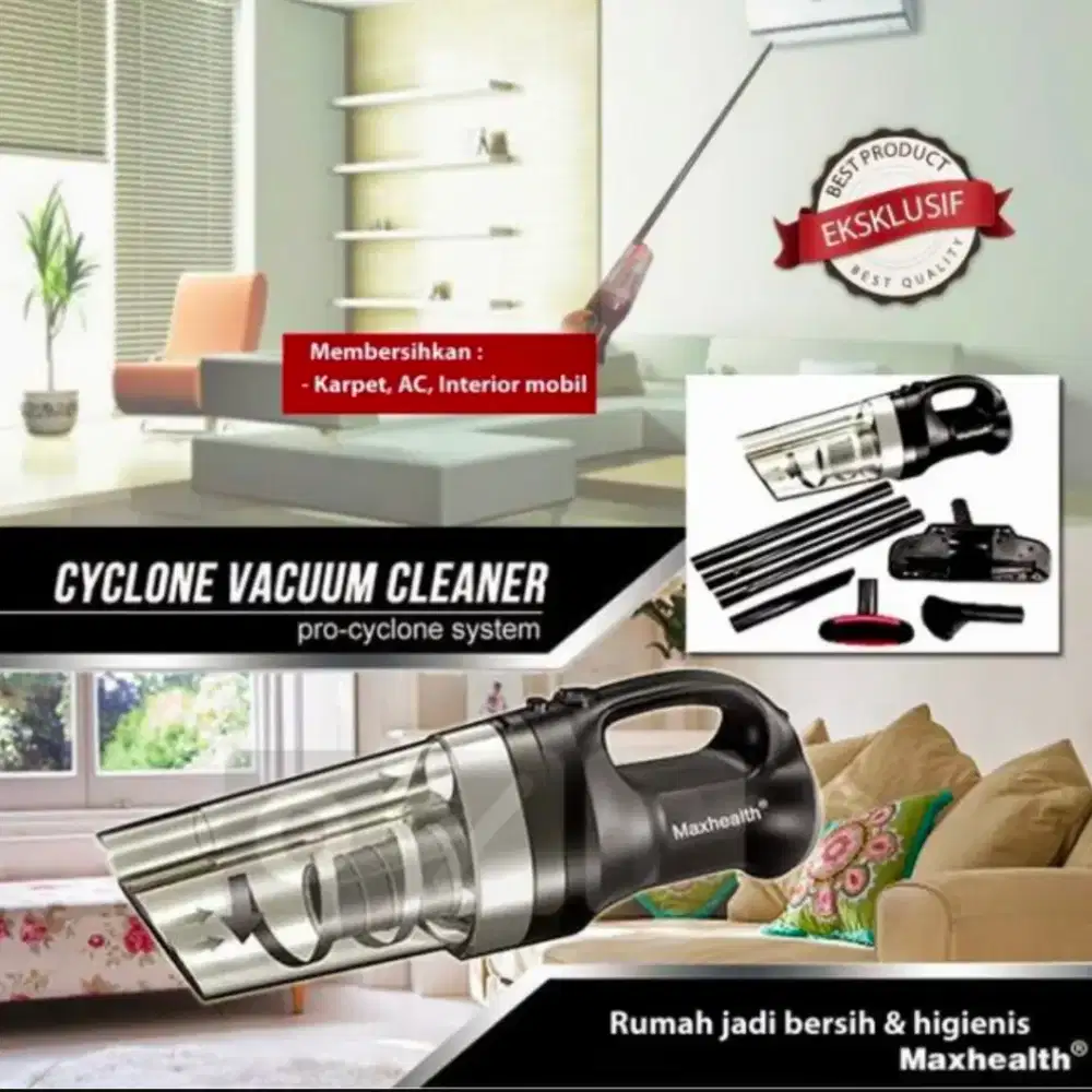 Vacuum Cleaner Max Health Cyclone
