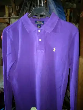 Kaos Polo Ralph Lauren Purple Authentic original turun harga