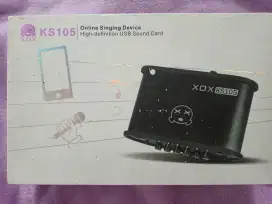 Soundcard / Sound Card / Audio Interface XOX-KS105(Seniorny XOX-KS108)