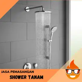 OKE - PEMASANGAN SHOWER TANAM / SHOWER MANDI / SHOWER SET