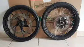 Velg ninja rr,ss,r ukuran kecil