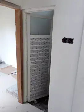 Pintu alumunium ?aca tebal bisa custom harga terpasang