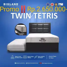 Promo ?? Springbed Bigland 2in1/Sorong Harga Murah Meriah