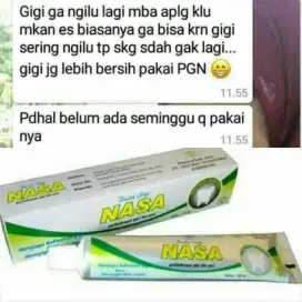 Pasta gigi nasa