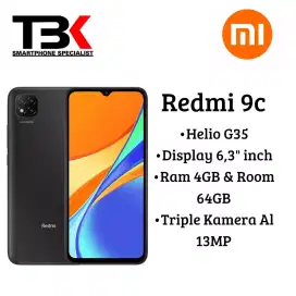 Xiaomi Redmi 9C 4/64GB Ori Second Batangan