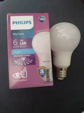 lampu LED Bulb 6 watt Philip