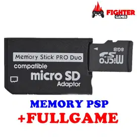 Memory PSP 64GB +FULLGAME Stick Pro Duo