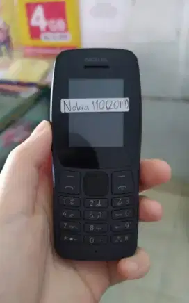 Hp Telpon Nelpon Handphone Jadul Nokia Senter 110 New Dual Sim Bekas