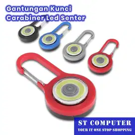 Gantungan Kunci Carabiner Led Senter