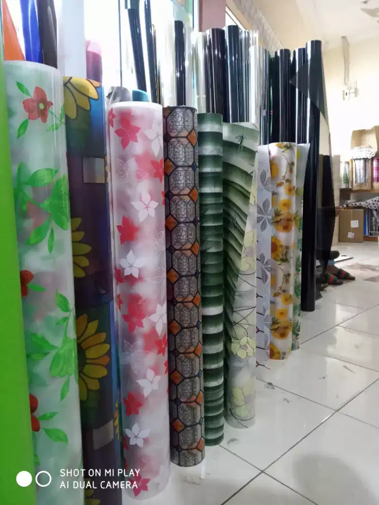 Sticker sanblast & kaca film ( banyak pilihan nya)