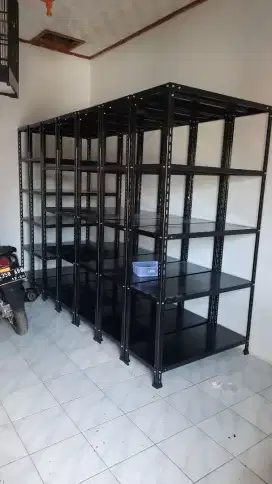 rak besi baru yu order bos ku