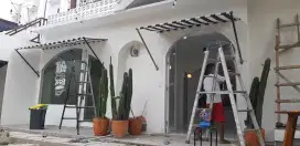 Kanopi kain minimalis