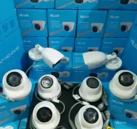 Paket lengkap 8 kamera cctv Hilook 2Mp Gratis pasang