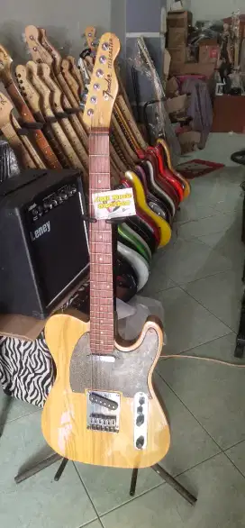 Gitar telecaster natural