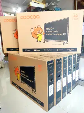 TV coocaa 40 inch digital smartTV new